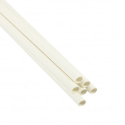Biodegradable sheathed paper straws (20cm 0.6Ø)