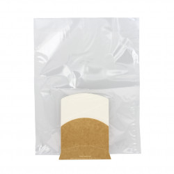 Embalagem de pastelaria de filme Kraft/papelão