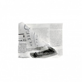 Papel para hamburguesas periódico antigrasa (13x13cm)