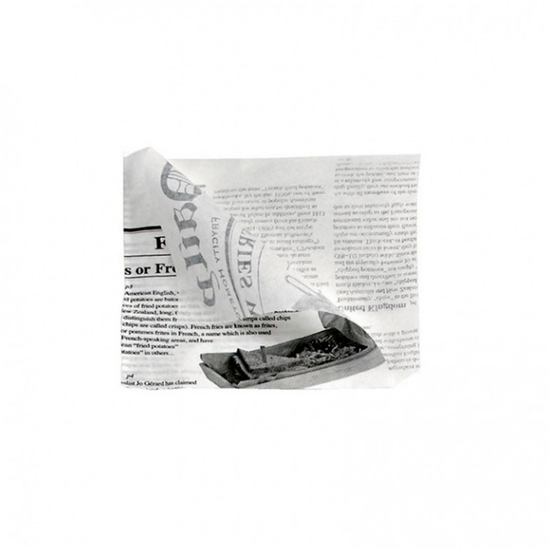 Giornale antigrasso per hamburger (13x13cm) Giornale antigrasso per hamburger (13x13cm)