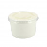 PET closed lid for tub (7.7Ø)