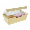 ENVASES DE CARTON KRAFT PARA HOT DOGS Y GOFRES