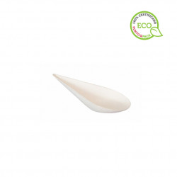 Eco catering fiber tear spoon