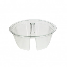 Inserto para vasos take away dos divisiones 9,5Ø