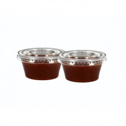 Tarrina PET reciclable para salsas (60cc)