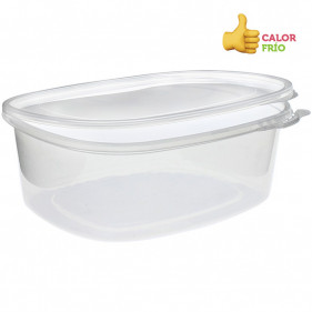 Reusable PP containers with safety lid (1500cc)