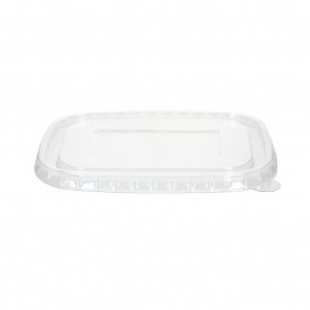 Tapa PET transparente para envases kraft (500, 750 y 1000cc)