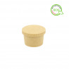 TAPA KRAFT TARRINAS PARA SALSAS CARTON ECO 62MM