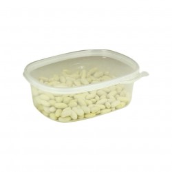 Reusable PP containers with safety lid (370cc)
