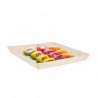 Square wooden trays (23x23cm)