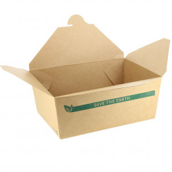 Charcoal Chicken ECO Kraft Cardboard Box (2800cc)