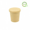 ECO kraft cardboard tub for sauces (120ml)
