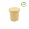 Vaschetta in cartone kraft ECO per salse (120ml)