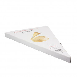 Transparent pastry bag on dispenser roll