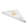 Transparent pastry bag on dispenser roll