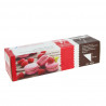 Transparent pastry bag on dispenser roll
