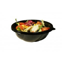 Saladier Rond Noir 600 ml