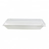 Tapa transparente para plato de fibra catering (26x13cm)