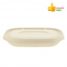 Envases biodegradables de fibra kraft 850cc