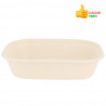 Envases biodegradables de fibra kraft 1100cc