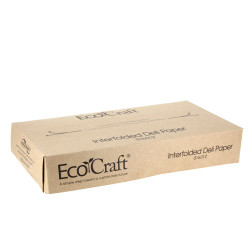 Papel kraft anti-gordura com dispensador (25x27cm)