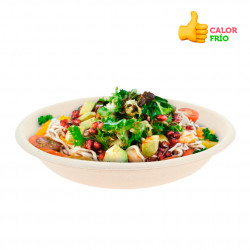 Biodegradable fiber salad bowl 700cc