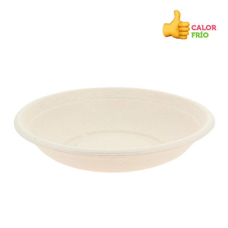 Bowl Ceramica 23 Cm Blanco Ensaladera Grande