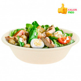 Saladier en fibre biodégradable 1000cc