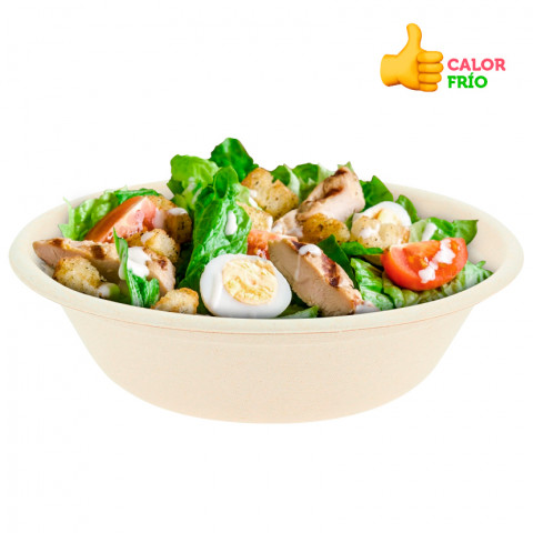 1000cc biodegradable fiber salad bowl