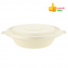 Ensaladera bowl de fibra biodegradable 1000cc