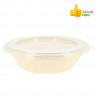 Ensaladera bowl de fibra biodegradable 1000cc