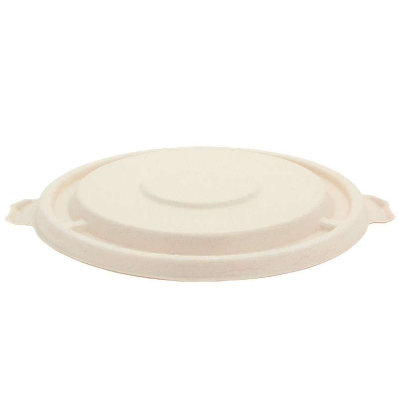 Coperchio ermetico in fibra kraft per ciotole da 700, 1000 e 1200cc Coperchio ermetico in fibra kraft per ciotole da 700, 1000 e 1200cc