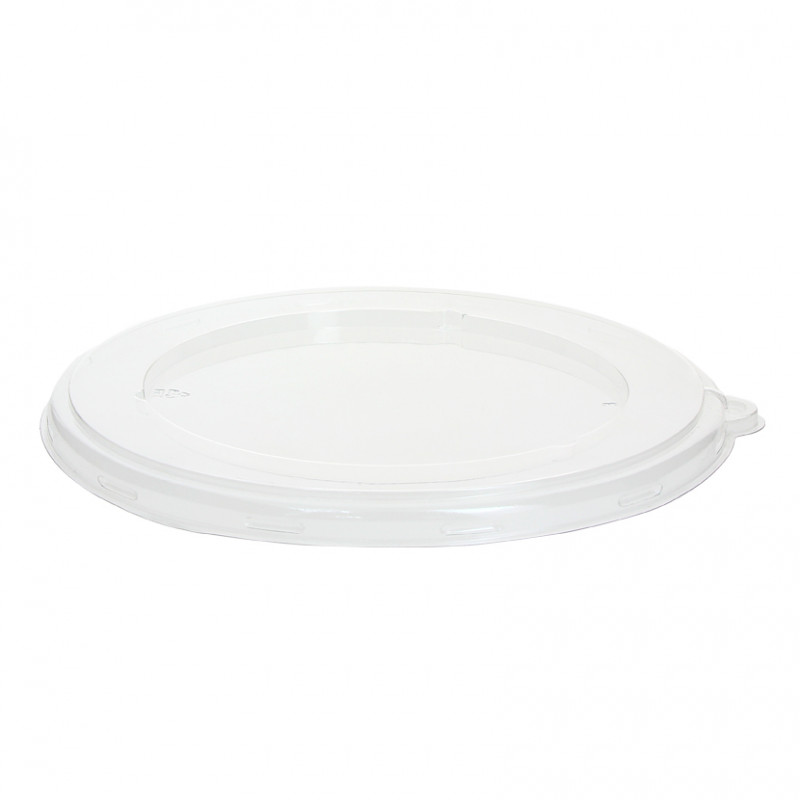 Recyclable PET hermetic lid for 700, 1000 and 1200cc bowls