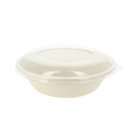 Tapa hermética PET reciclable para bowls de 700, 1000 y 1200cc