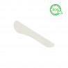 Cuchillo de fibra compostable blanco (16cm)