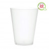 Vaso para sidra y cubalibre PP reutilizable y transparente (600ml)