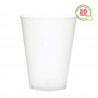 VASO PARA SIDRA PP REUTILIZABLE Y TRANSPARENTE 600ML