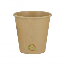 Vasos kraft café ECO plastic free
