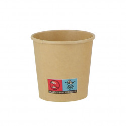 Vasos para café cartón kraft