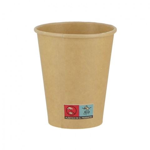 Copos para café de cartão kraft