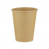Kraft cardboard coffee cups