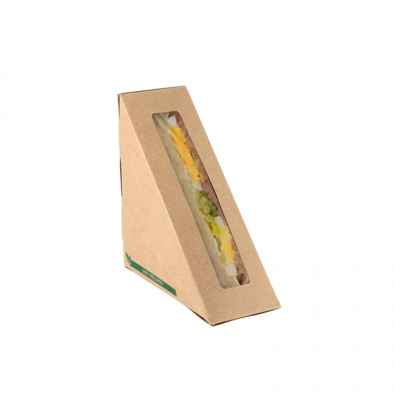 RECIPIENTE PARA SANDUÍCHES COM JANELA 1UD