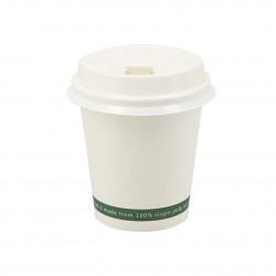 Copos de papel recicláveis para venda de café (7oz/200ml)