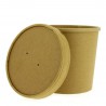 Lid for cardboard tub for soups (11.5Ø)