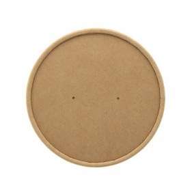 Tapa para tarrina de cartón para sopas (11,8Ø)