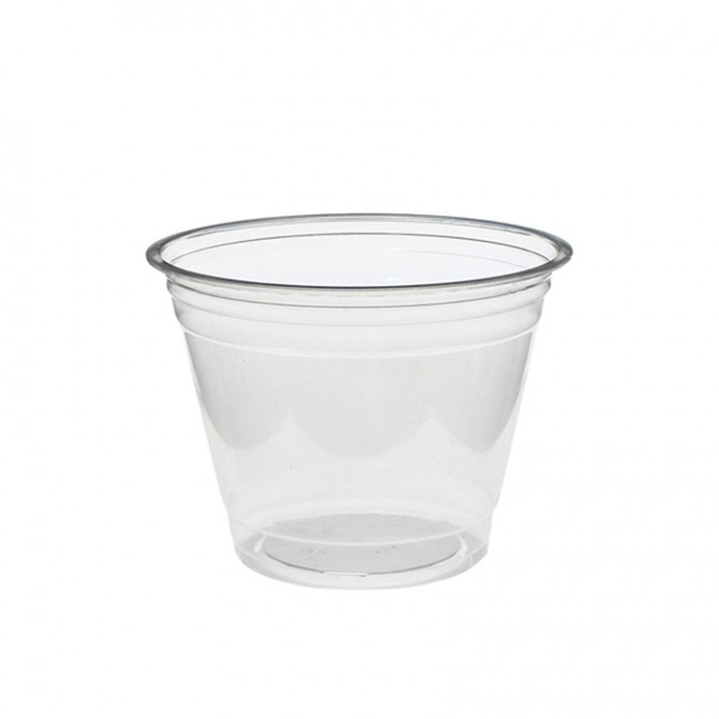Vasos para postres PET reciclable Vasos para postres PET reciclable