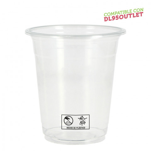 VASOS PET RECICLABLE ZUMOS Y BATIDOS 355ML