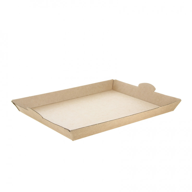 Cardboard tray for catering (32x24x3 cm) Cardboard tray for catering (32x24x3 cm)