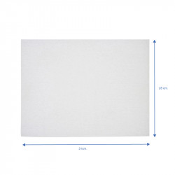 White greaseproof paper (28x31cm)