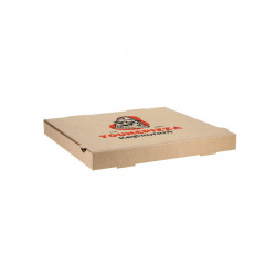 Small-medium kraft pizza boxes (30cm) Personalized